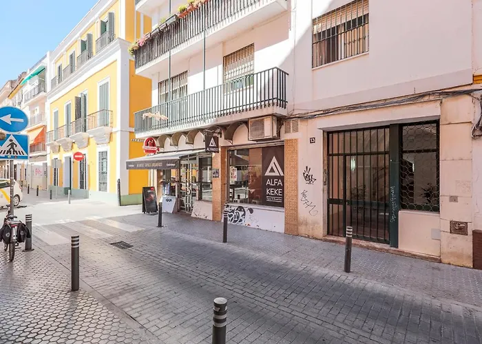 San Vicente -oasis De Paz En El Corazón De 3 Hab - 2 Baños Wifi Ac Apartamento Sevilla